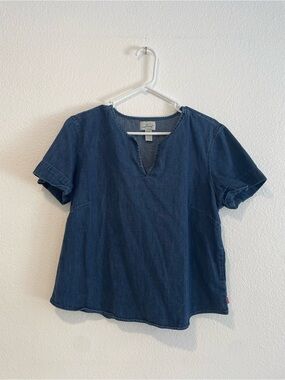 100% Cotton Levi's Indigo Denim Top